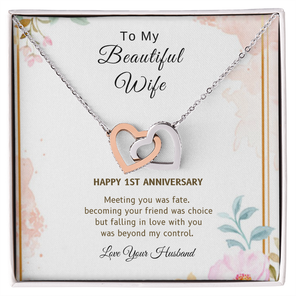 1st anniversary wife